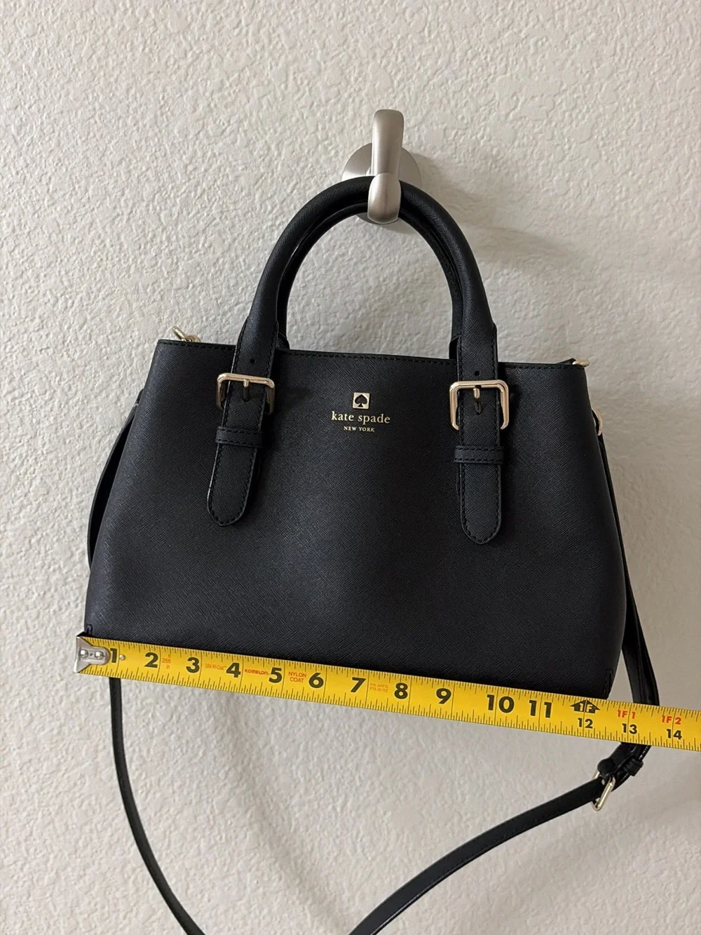 Kate Spade Black Satchel Crossbody Handbag 🖤